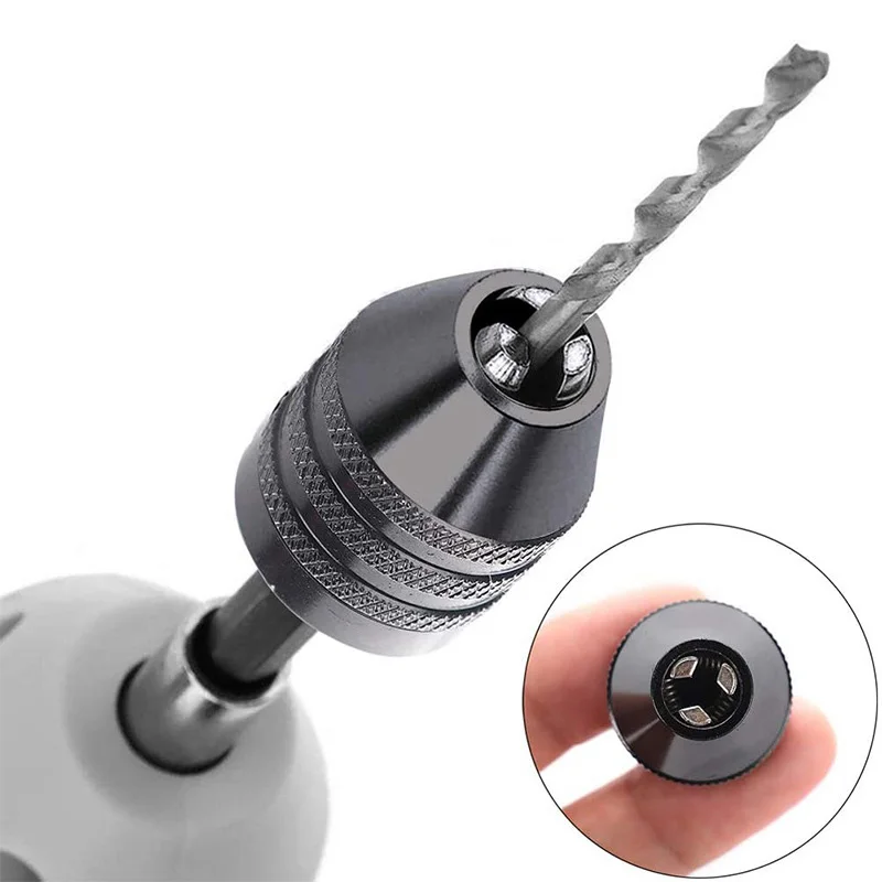 Chuck Bor Mini Tanpa Kunci 0,3 - Power Xchange Tools ulasan dan harga